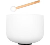 Sela SECF10G Crystal Singing Bowl Set, G: 440 Hz (Frosted)