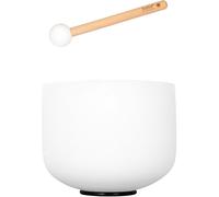Sela SECF9A Crystal Singing Bowl Set, A: 440 Hz (Frosted)