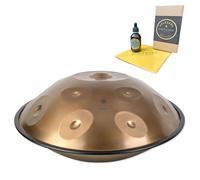 Sela SEHP201 Harmony Handpan D-Kurd Stainless Steel with Care Product