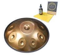 Sela SEHP400 Nomo Handpan D-Kurd Stainless Steel with Care Product