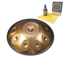 Sela SEHP400 Nomo Handpan D-Kurd Stainless Steel with Care Product