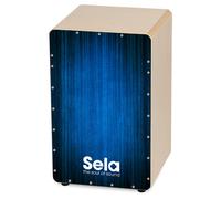 Sela Varios Pre Assembled Cajon with Removable Snare System Blue