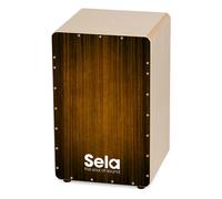 Sela Varios Pre Assembled Cajon with Removable Snare System Brown