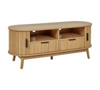 Beliani Modern Tv Stand Selah Brown