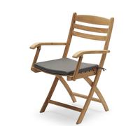Selandia Armchair Cushion Seat Cushion Outdoor Skagerak Charcoal - 5706420104575