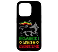 SELASSIE I LIVETH EVERYTIME Jah Ras Tafari Reggae Jah Bless Case for iPhone 15 Pro