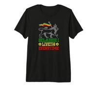 Selassie I LIVETH Everytime Jah Ras Tafari Reggae Jah Bless Premium T-Shirt