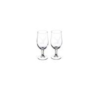 Selbrae House 2 Craft Beer Glasses - Stag in Clear Selbrae House Clear