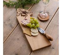 Selbrae House Bee Framed Beech Serving Board - Medium in Natural Selbrae House Natural