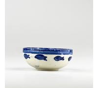 Selbrae House Ceramic Dip Bowl - Fish in Blue Selbrae House Blue