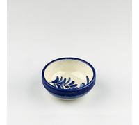 Selbrae House Ceramic Dip Bowl - Olive in Blue Selbrae House Blue