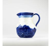 Selbrae House Ceramic Jug - Wave in Blue Selbrae House Blue