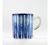 Selbrae House Ceramic Mug - Stripe in Blue Selbrae House Blue