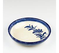 Selbrae House Ceramic Serving Bowl - Medium - Olive in Blue Selbrae House Blue