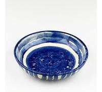 Selbrae House Ceramic Serving Bowl - Medium - Stripe in Blue Selbrae House Blue