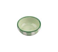 Selbrae House Green Stripe Ceramic Dip Bowl