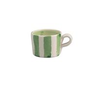 Selbrae House Green Stripe Ceramic Espresso Cup