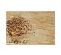 Selbrae House Hedgehog Oak Serving Board in Light Brown Selbrae House Light Brown