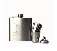 Selbrae House Hip Flask & Cup Set - Fishing in Brown Selbrae House Brown