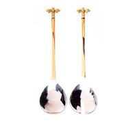 Selbrae House Just Slate Company Bee Salad Server Set