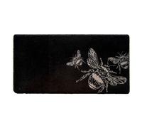 Selbrae House Slate Table Runner 50Cm X 25Cm - Bee, Black