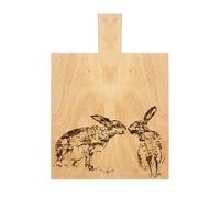Selbrae House Just Slate Company Kissing Hares Medium Oak Serving Paddle