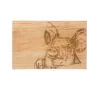 Selbrae House Just Slate Company Pig 30cm Oak Serving Board