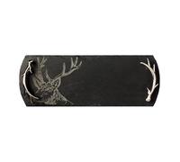 Selbrae House Just Slate Company Small Stag Slate Serving Tray Gift Boxed