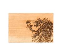 The Just Slate Company Spaniel 30cm Oak Serving Board