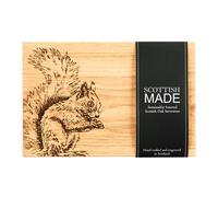 Selbrae House Just Slate Company Squirrel 30cm Oak Serving Board