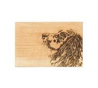 Selbrae House Oak Cutting Board. Spaniel Design. Practical, Durable, Sustainable Chopping Board. 30x20x2cm Crafted in Scotland from Scottish Oak