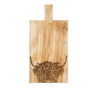 Selbrae House Oak Paddle - Large - Highland Cow in Light Brown Selbrae House Light Brown