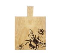 Selbrae House Oak Paddle - Medium - Bee in Light Brown Selbrae House Light Brown