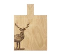 Selbrae House Oak Paddle - Medium - Monarch Stag in Light Brown Selbrae House Light Brown