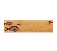 Selbrae House Oak Serving Platter - Large - Fish Repeat in Light Brown | Size: 1 Pack Selbrae House Light Brown 1 Pack