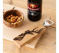 Selbrae House Scandi Stag Beech Bottle Opener in Natural Selbrae House Natural