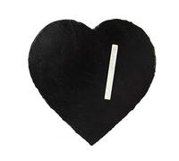 Selbrae House Slate Cheese Board - Heart - Gift Boxed in Dark Grey | Size: 1 Pack Selbrae House Dark Grey 1 Pack