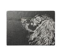 Selbrae House Slate Cheese Board - Spaniel in Dark Grey | Size: 1 Pack Selbrae House Dark Grey 1 Pack