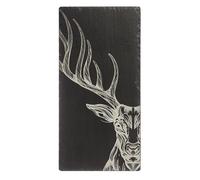 Selbrae House Slate Table Runner - Stag in Dark Grey | Size: 1 Pack Selbrae House Dark Grey 1 Pack