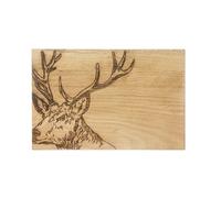 Selbrae House Stag Oak Serving Board in Light Brown Selbrae House Light Brown