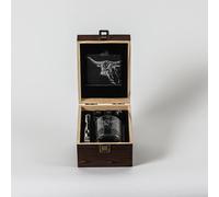 Selbrae House Texas Longhorn Drinks Set in Dark Brown Selbrae House Dark Brown