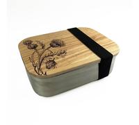 Selbrae House Thistle Trio Lunch Box in Light Oak Selbrae House Light Oak