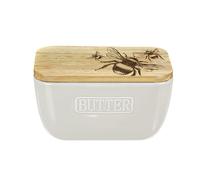 Selbrae House White Butter Dish - Bee | Size: 140 cm x 90 cm Selbrae House White 140 cm x 90 cm