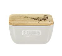 Selbrae House White Butter Dish - Pheasant | Size: 140 cm x 90 cm Selbrae House White 140 cm x 90 cm