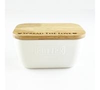 Selbrae House White Butter Dish - Spread The Love | Size: 140 cm x 90 cm Selbrae House White 140 cm x 90 cm
