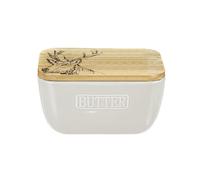 Selbrae House White Butter Dish - Stag | Size: 140 cm x 90 cm Selbrae House White 140 cm x 90 cm