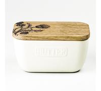 Selbrae House White Butter Dish - Thistle Trio | Size: 140 cm x 90 cm Selbrae House White 140 cm x 90 cm