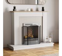 Selby 3 Panel Fire Guard - Freestanding Fireplace Screen Protector