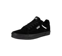 Seldan Suede Trainers Black/Black 6 UK