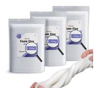 SELEAD Foam Clay White 1500g - Moldable Air Dry Ultra-Light Modeling Magic Clays for Adult Cosplay, DIY, Sculpting, Arts & Crafts